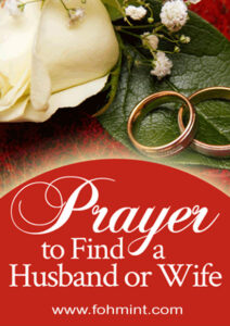 Prayers that can help you get married soon