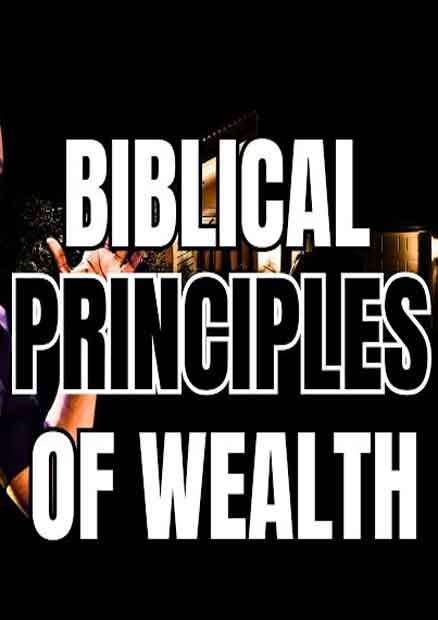 Biblical money principles